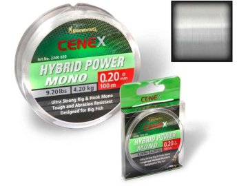 Browning Cenex feeder silon - Hybrid Power Mono 100m (Varianta průměr 0,12mm)