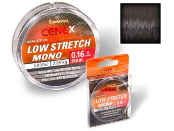 Feeder silon Cenex Low Stretch mono - černý (Varianta 150m 0,14mm / 2,10kg)