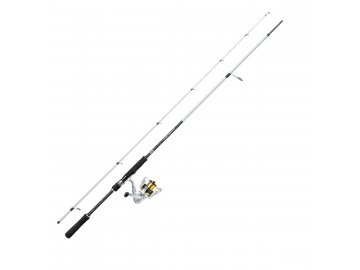 Přívlačový prut s navijákem Mitchell Tanager 2 SW Spin 2,40m 10-40g (DÉLKA PRUTU 240 cm, GRAMÁŽ 10-40 g, POČET DÍLŮ 2)