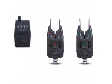 Saenger hlásič záběru Carp Voice R-4 sada (Varianta Saenger hlásič záběru Carp Voice R-4 sada 2+1 červená, zelená)