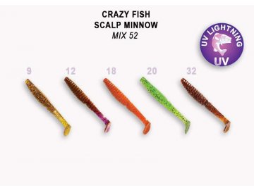 Scalp Minnow 8cm (Varianta Scalp Minnow 8cm barva 12 ultaviolet)