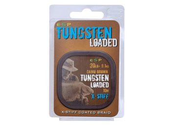 ESP šňůrka Tungsten Loaded 10m 20lb 9,1kg Camo Brown X-Stiff (Variant ESP šňůrka Tungsten Loaded 10m 20lb 9,1kg Camo Brown X-Stiff)