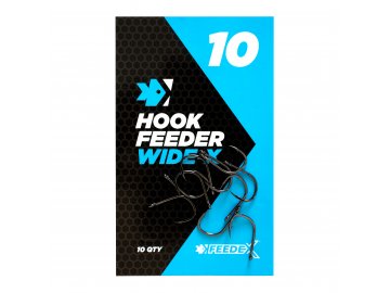 FEEDER EXPERT háčky - WIDE-X hook 10ks (Varianta FEEDER EXPERT háčky - WIDE-X hook č.10 10ks)