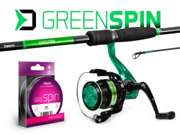 Přívlačový set Delphin GreenSPIN