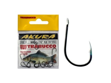 Háčky Trabucco Akura 9000 15ks (Varianta vel.1/0)