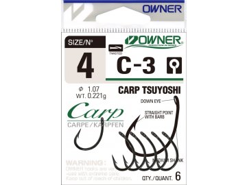 háček Owner s očkem C-3 50923 (Varianta háček Owner s očkem /5ks/ C-3 50923.01)