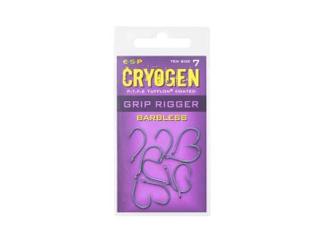 ESP háčky Cryogen Grip Rigger Barbless (Varianta ESP háčky Cryogen Grip Rigger Barbless vel. 4 10ks)