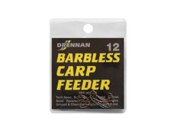 Drennan háčky bez protihrotu Carp Feeder Barbless (Varianta Drennan háčky bez protihrotu Carp Feeder Barbless vel. 12)