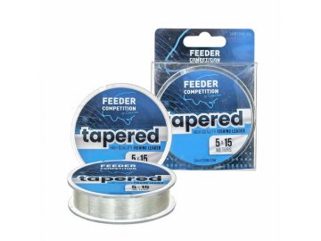 Ujímaný vlasec Tapered Leader - 5x15 m/ (Varianta Ujímaný vlasec Tapered Leader - 5x15 m/0,18-0,28 mm/5,1-8,7 kg)
