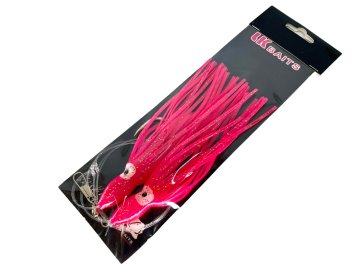 LK Baits návazec Chobotnice 8/0 16cm Lumino Red/Červený (Variant LK Baits návazec Chobotnice 8/0 16cm Lumino Red/Červený)