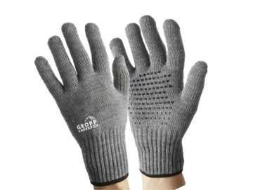 Geoff Anderson rukavice Corespun merino šedé (Varianta Geoff Anderson rukavice Corespun merino šedé)