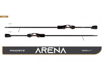 Favorite Arena ARN1-672UL-T 2.01m 1.5-4.5g 2.5-5lb Fast