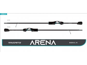 Favorite Arena ARN1-602XUL-S 1.8m 0.5-3g 2-4lb Fast