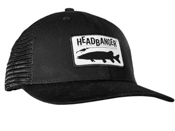 3343 headbanger snapback pike black