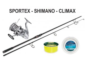 Set:Sportex Revolt carp 12ft/3lb + Shimano ULT14000XTE