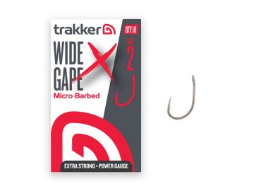 Trakker Háčky Wide Gape XS Hooks Micro Barbed 10ks (Varianta Trakker Háčky Wide Gape XS Hooks Micro Barbed 10ks - Velikost: 6, Balení: 10ks)
