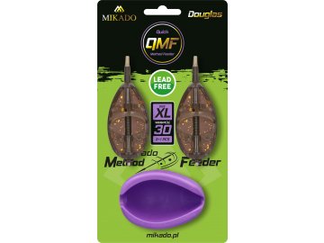 KRMÍTKO - METHOD FEEDER "DOUGLAS" Q.M.F. SET XL KOMPLET (Varianta KRMÍTKO - METHOD FEEDER "DOUGLAS" Q.M.F. SET XL KOMPLET - 2x30g + FORMA - 1 ks)