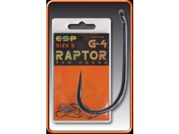 ESP háčky Raptor G4, 10 ks (Variant ESP háčky Raptor G4 vel. 7, 10 ks)