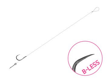 Návazec Delphin FLR Sting / 6ks (Velikost 8cm / 0,22mm / B-LESS #6 / Sting 5mm)