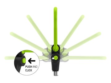 Přední feeder držák Delphin REAXE U (Velikost model U)