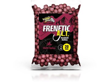 Boilies Hookbait Carp Only Frenetic A.L.T. Chilli Koření 1 kg (Varianta Frenetic A.L.T. Hookbait Boilies Chilli Spice 16 mm 1 kg)