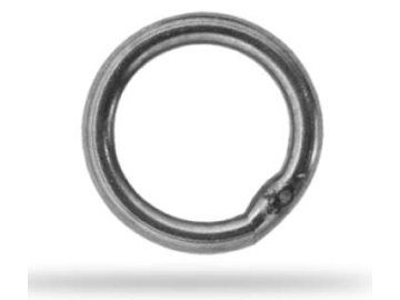 Solid Rig Rings BK  10ks (Varianta Solid Rig Rings BK #4 (dia 2,0 mm, 2,5 kg test) 10ks)