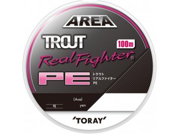 Šňůra Trout Area Real Fighter PE 0.20 4 lb 100 m