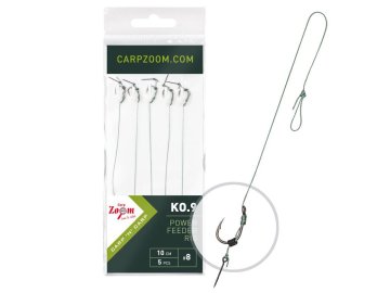 Návazec FC Power Feeder Rig KO.9 - 5 ks/10 cm/0,18 mm (Varianta Návazec FC Power Feeder Rig KO.9 - 5 ks/10 cm/0,18 mm/vel.10)