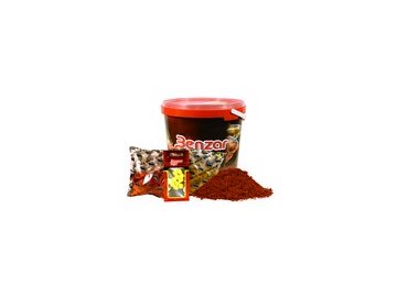 BENZAR INSTANT GROUNDBAIT MIX 3 KG (Balení 3 kg + kbelík + návnady, Typ Instant Groundbait, Varianta Tolstolobik)