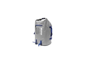 VODĚODOLNÝ ROLOVACÍ BATOH MUSTAD DAYBREAK 40L ŠEDÝ/MODRÝ (Typ Dry RollUp Backpack)