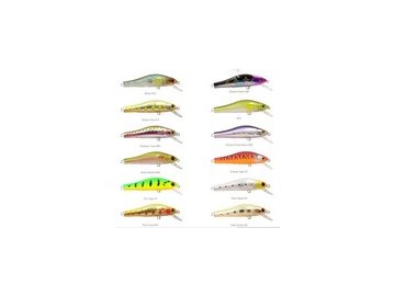 MUSTAD SCURRY MINNOW WOBBLER (Velikost 5,5 cm, Typ Abalone Flash)