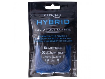 Drennan guma Hybrid Solid Pole Elastic 6m 2,0mm Blue (Variant Drennan guma Hybrid Solid Pole Elastic 6m 2,0mm Blue)