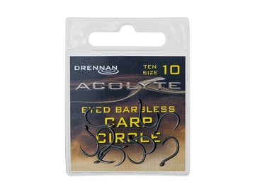Drennan háčky Acolyte Carp Circle Barbless (Variant Drennan háčky Acolyte Carp Circle Barbless vel.10)