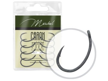 Háčky Marshal Crank Hook - 10 ks (Varianta Háčky Marshal Crank Hook - 10 ks/vel.2)