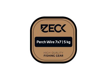 ZECK - vazatelné ocelové lanko - 7x7 Perch Wire 5 kg (metry 1,5 m)