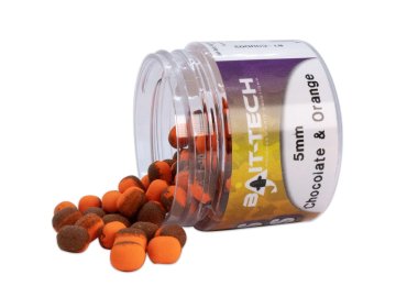 Bait-Tech Duo Col Criticals Wafters - Chocolate and Orange 5 mm (50 ml)