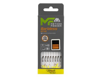 NÁVAZEC MF - MF14 S PUSH STOP - HÁČEK BEZ PROTIHROTU / PLETENÁ ŠŇŮRA (delka NÁVAZEC MF - MF14 S PUSH STOP - HÁČEK BEZ PROTIHROTU 4 / PLETENÁ ŠŇŮRA: 0.18mm/10cm - 8 ks, barva Černý matný)