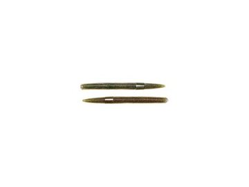 LIVETARGET STICK WORM (Varianta 3 inch - BROWN / CHARTREUSE - 10 ks)