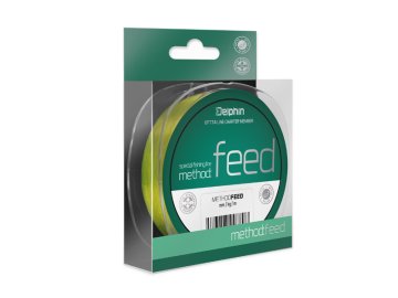 Delphin METHOD FEED žlutá (Velikost 0,14mm 1,8kg 150m)