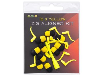 ESP Zig Aligner Kit Black/Yellow 10ks