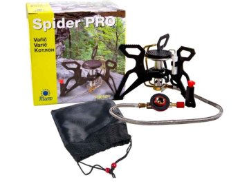 Rybářský skládací vařič SPIDER PRO piezo (Varianta Rybářský skládací vařič SPIDER PRO piezo)
