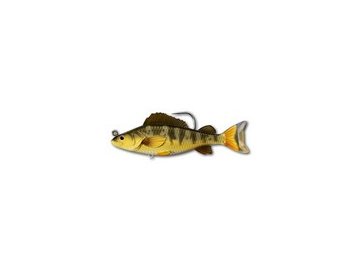LIVETARGET YELLOW PERCH SWIMBAIT (Velikost 113 MM, Typ GOLD/OLIVE)