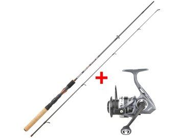 Garbolino prut Proxima JetSpin H 2,40m, 15-50g + naviják G-Spin 3500 FD