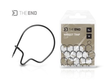 Klip na červy Delphin TheEND Maggot Trap / 15ks (Velikost M)