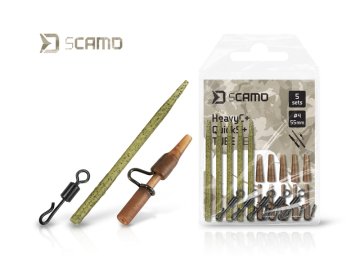 Set Delphin sCAMO HeavyC + QuickS + Tube 5 setů (Velikost #4)