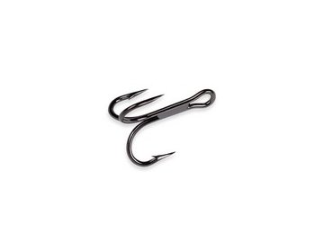 MUSTAD KINGFISH TROJHÁČEK 4X EXTRA SILNÝ BLACK NICKEL (Balení 5 ks/bal, Velikost 1)