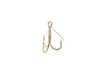 MUSTAD NEZACHYTÁVACÍ TROJHÁČEK BRONZE (Balení 5 ks/bal, Velikost 1)