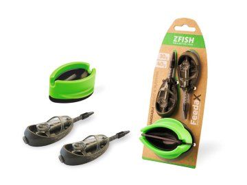 zfish method feeder set feeda x 20 30g formicka