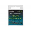 Drennan háčky bez protihrotu Silverfish Hair Riggers Barbless vel. 12