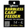 Drennan návazce Barbless Carp Feeder 8 / 7lb (Variant Drennan návazce Barbless Carp Feeder 8 / 7lb)